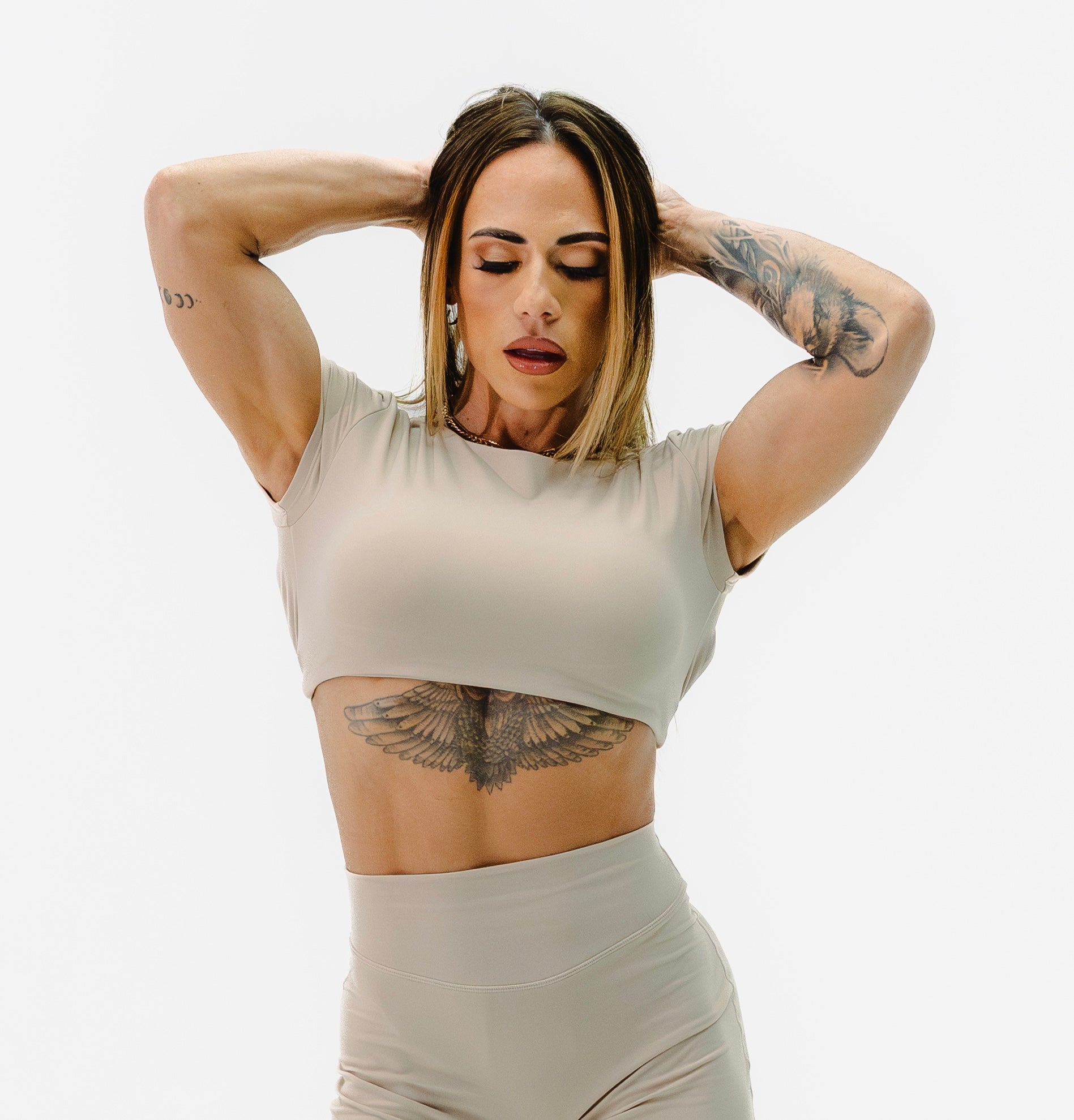 Backless Crop - All Colours